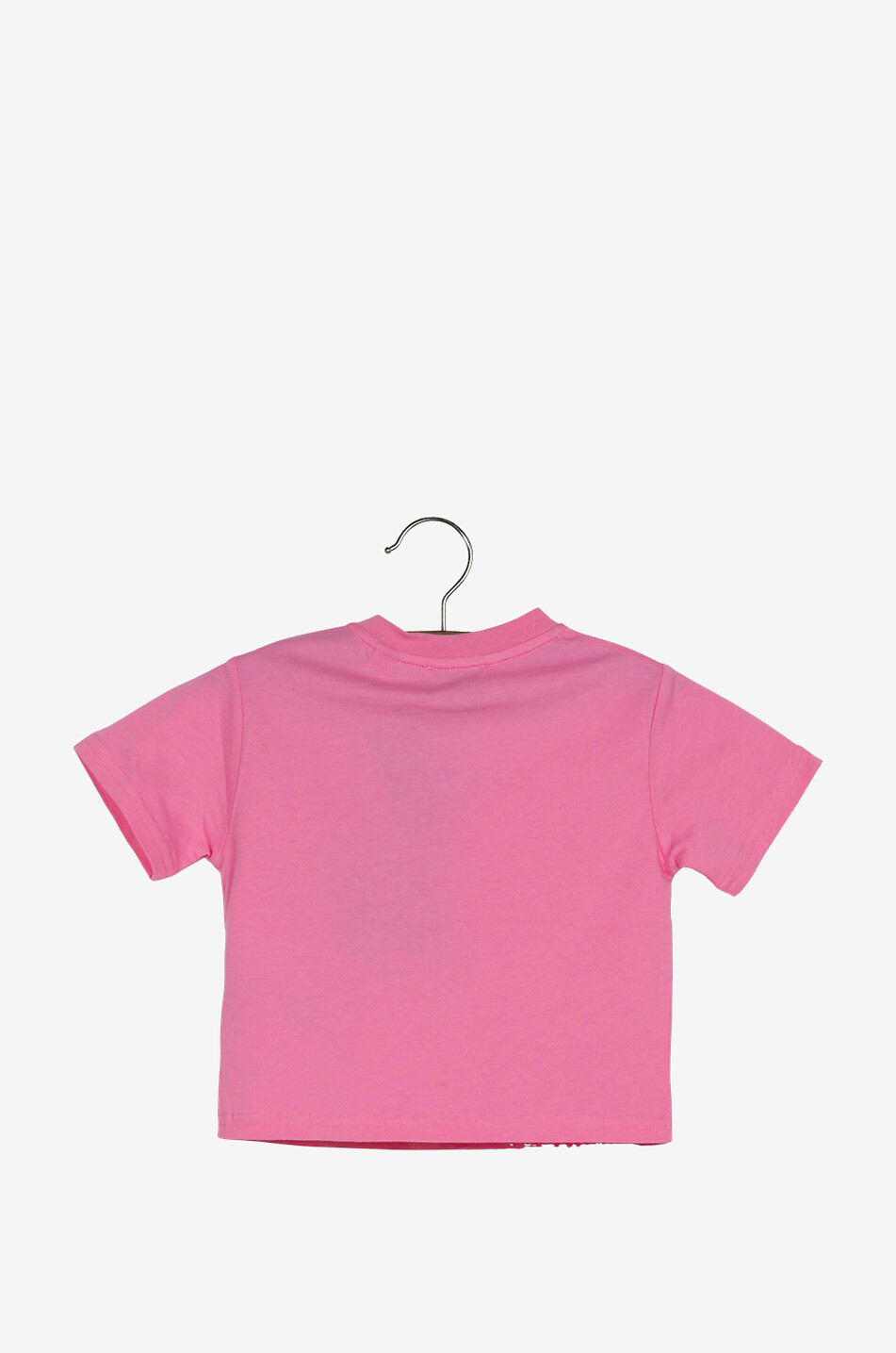 BURBERRY Baby-Kurzarm-T-Shirt mit Print Dutch Wallpaper Montage Baby MITTELROSA 2