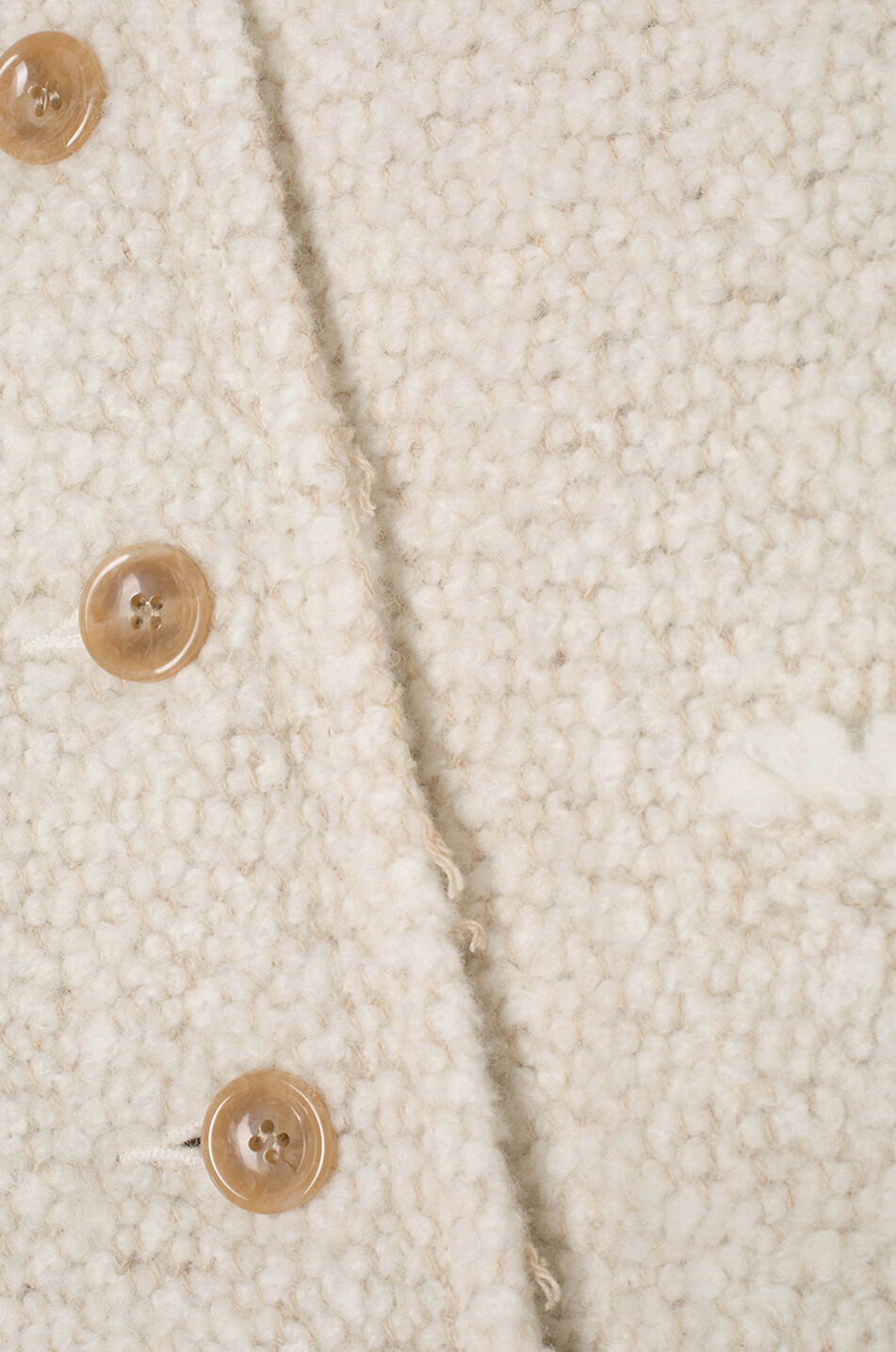 ISABEL MARANT Veste courte en laine bouclette Izma Femme BEIGE 3