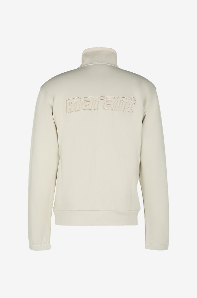 ISABEL MARANT Sweatjacke aus Jersey Issoper Herren CREMEFARBEN 2