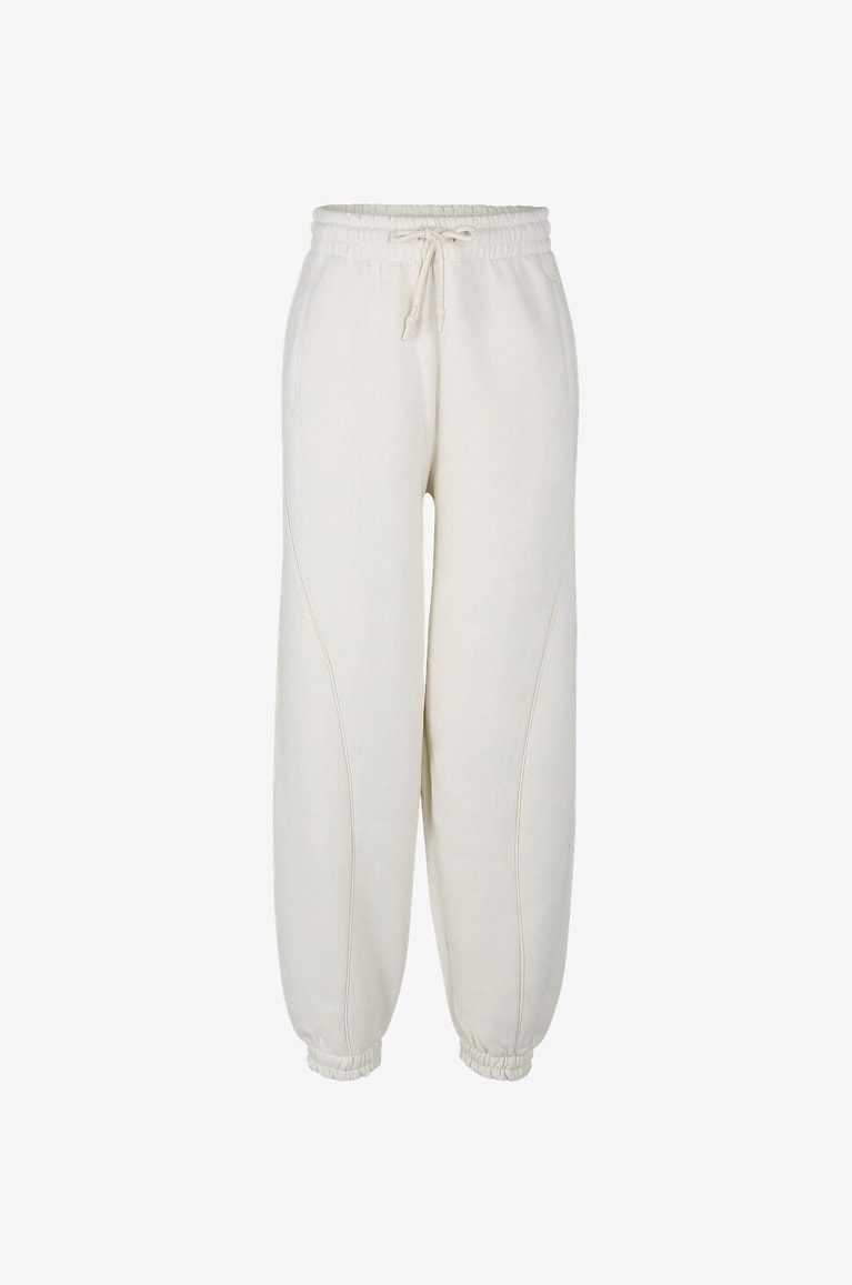 REMAIN BIRGER CHRISTENSEN Tamlyn cotton-blend jogging bottoms Women Light beige 1