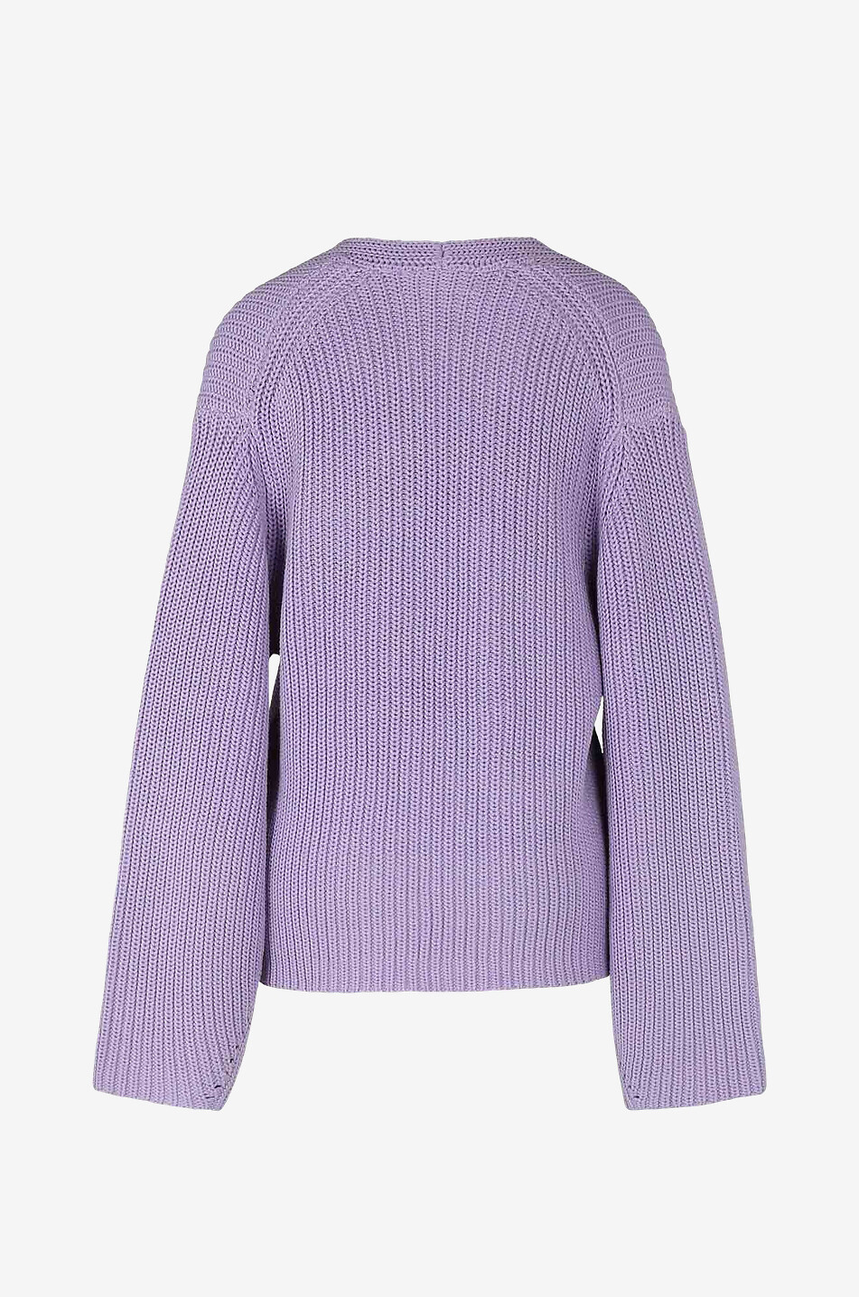 REMAIN BIRGER CHRISTENSEN Acuda cotton-blend v-neck jumper Women LIGHT PURPLE 2