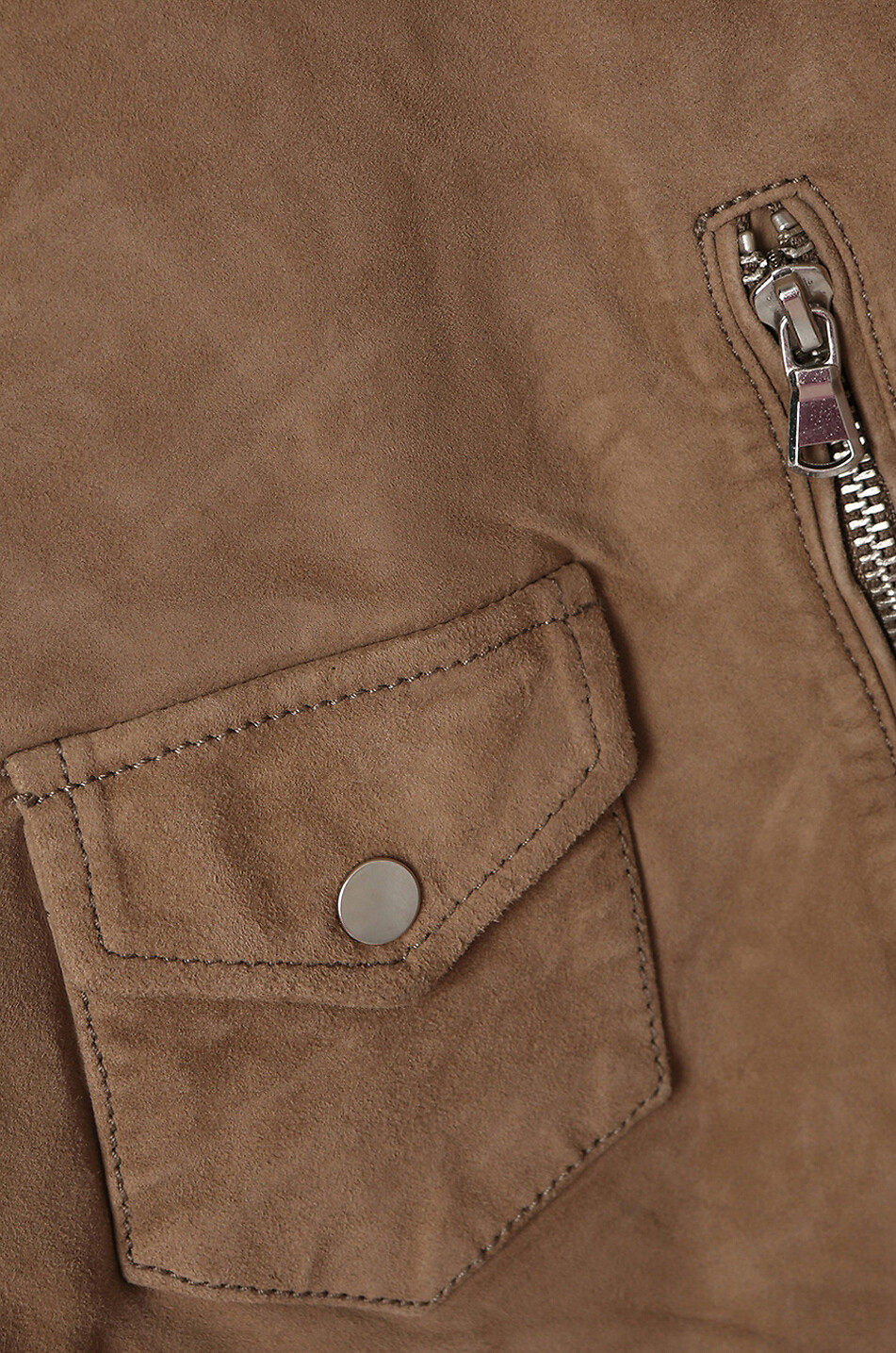 ANDREA D'AMICO Lederjacke Herren BRAUN 3