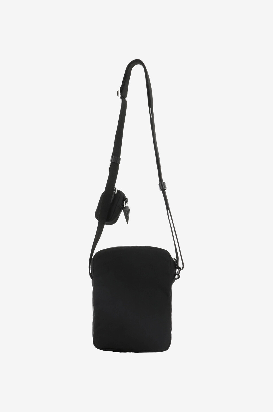 Medusa Pouch nylon and leather bag
