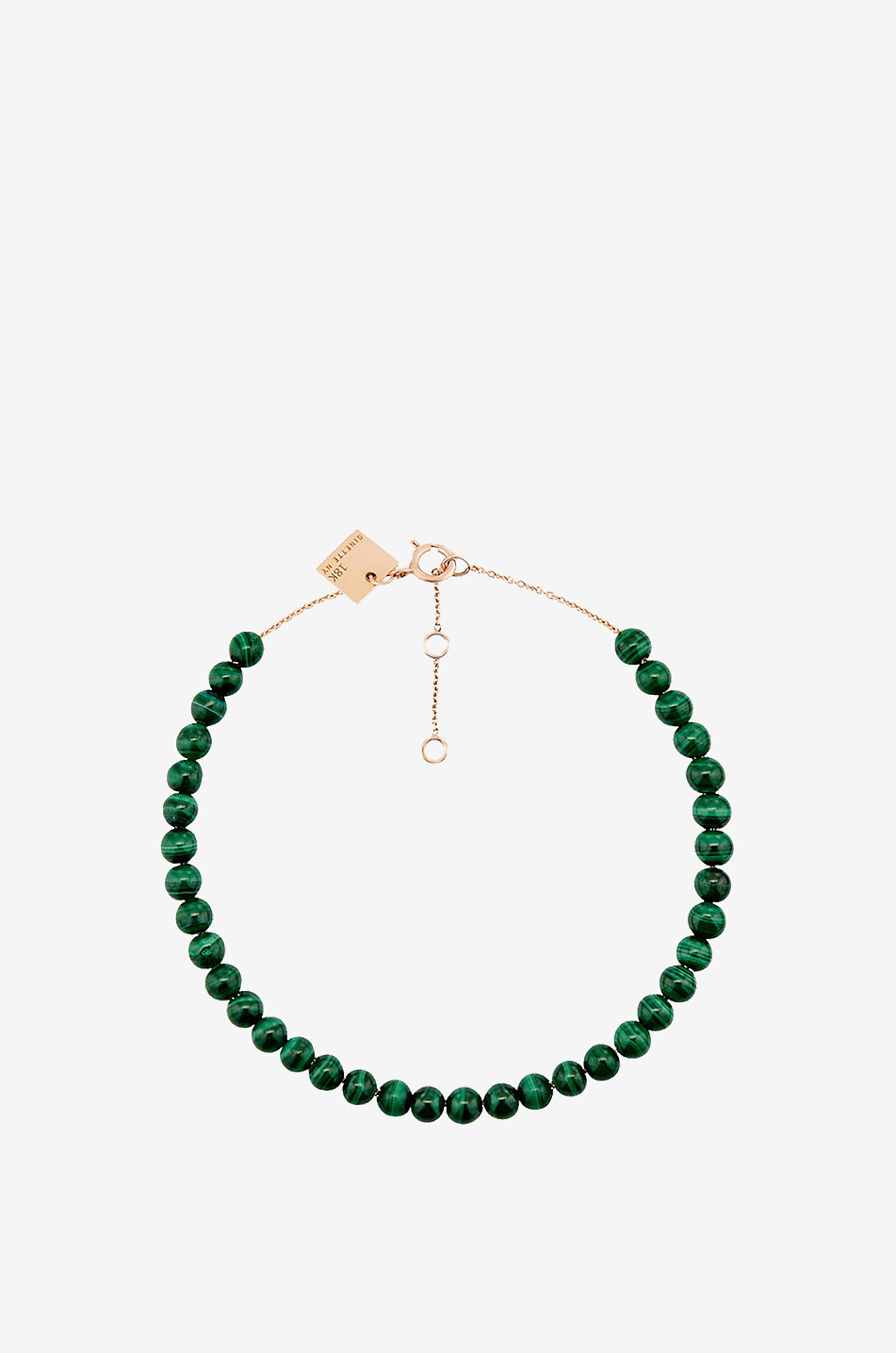Bracelet en perles de malachite Maria Mini