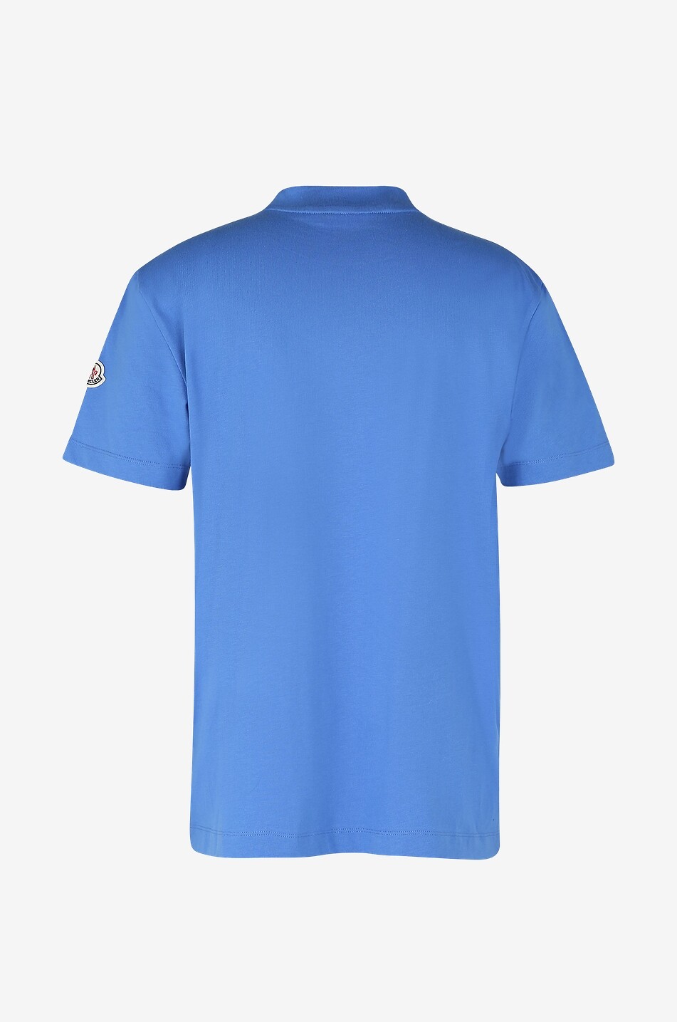 MONCLER Logo design short-sleeved T-shirt Men BLUE 2