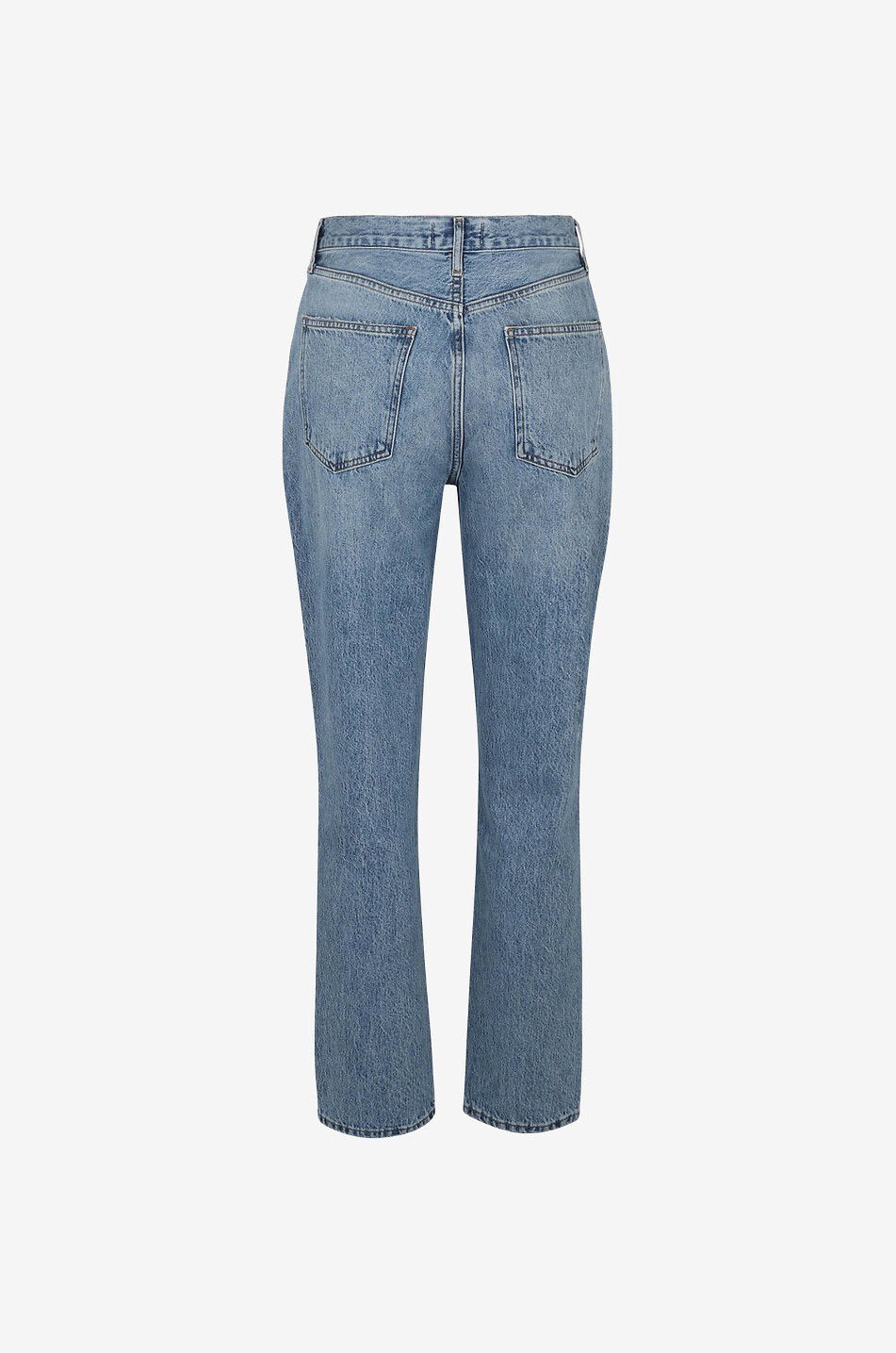 AGOLDE Pinch Waist Ultra High Rise Debut organic cotton skinny leg jeans Women LIGHT BLUE 2