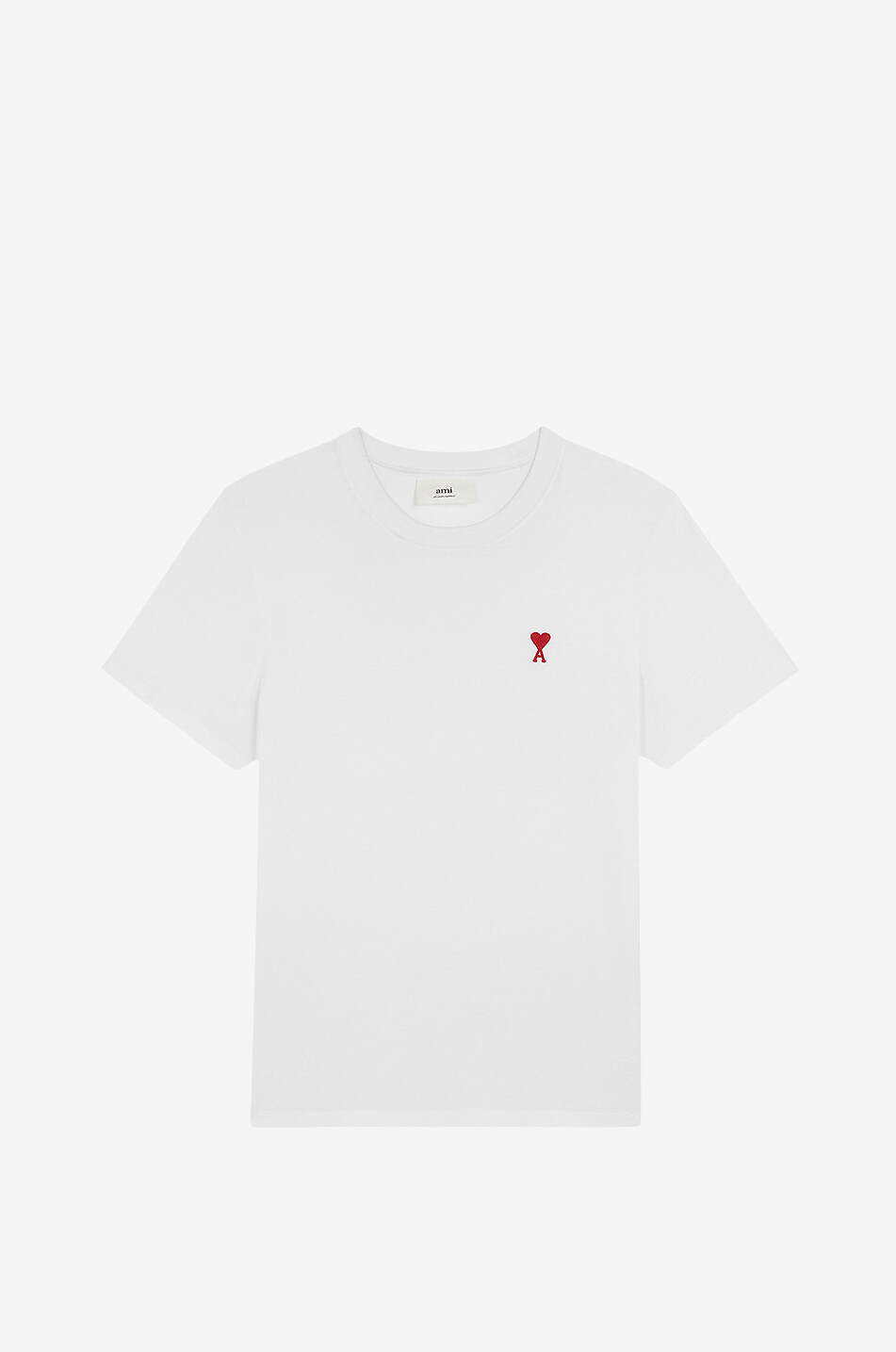 AMI Kurzarm-T-Shirt Ami de Coeur Herren WEISS 1