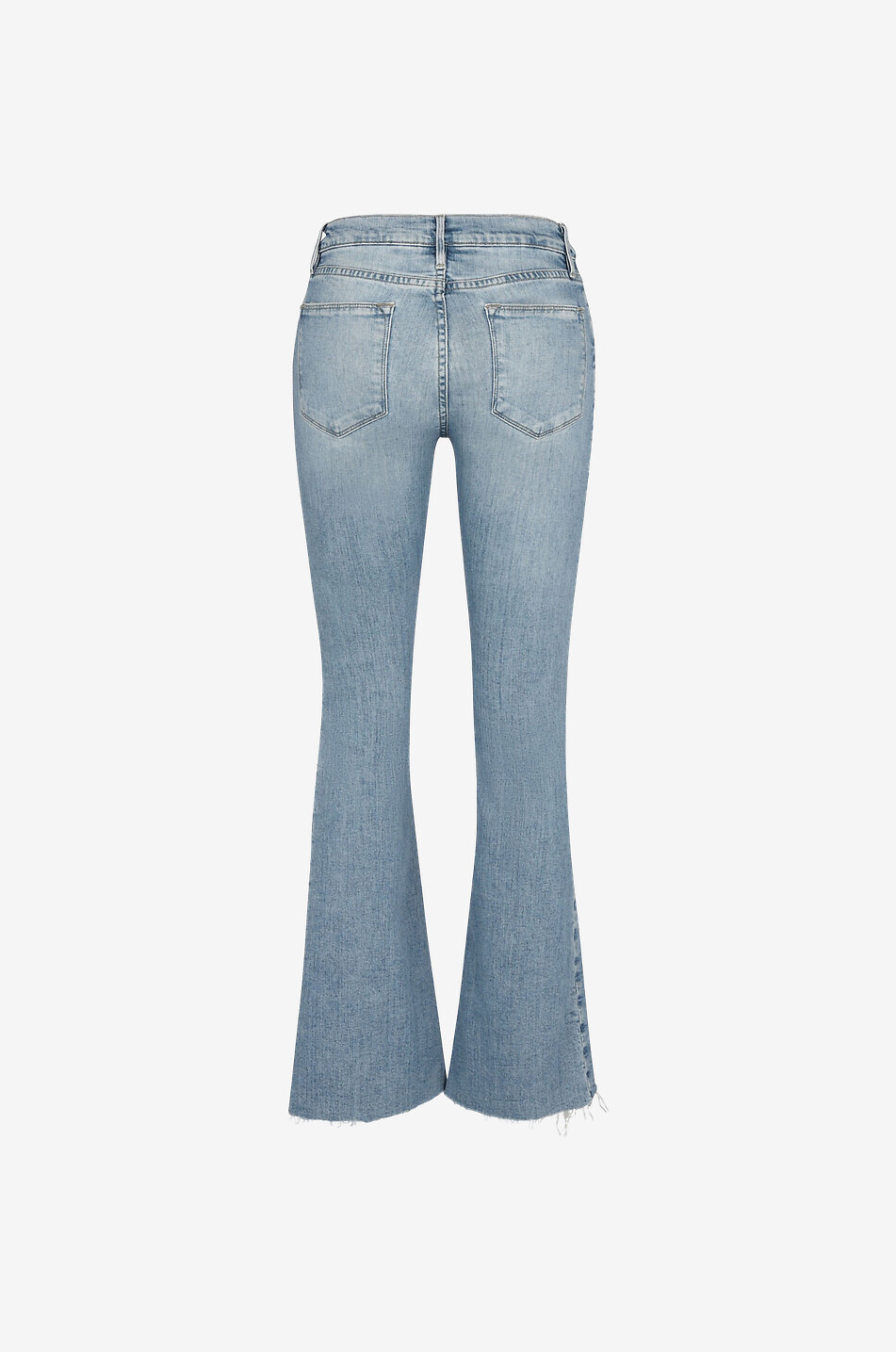 Jean bootcut en coton Le Pixie High Flare Degradable