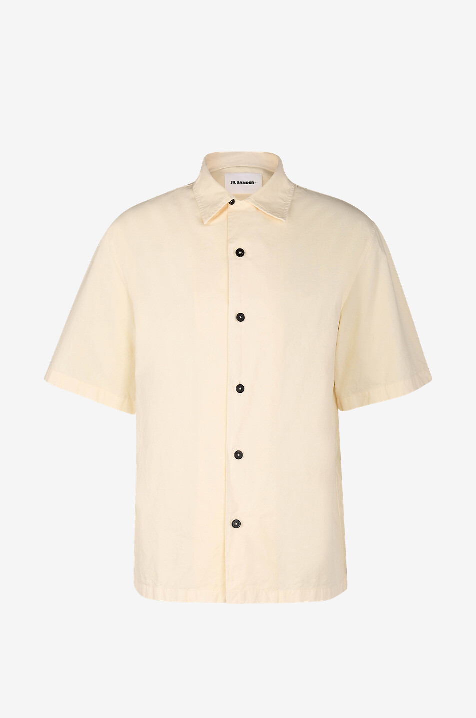 Short-sleeved cotton shirt
