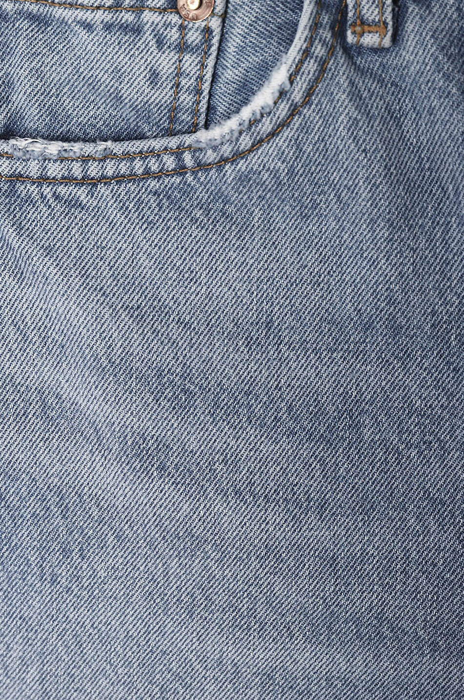 RE/DONE Gerade geschnittene Jeans aus Baumwolle 90s High Rise Loose Damen BLAU 3