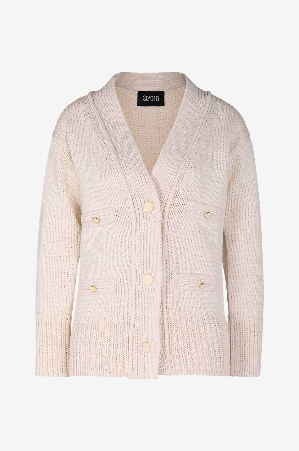SLY 010 Lia cotton cardigan Women Light beige 1
