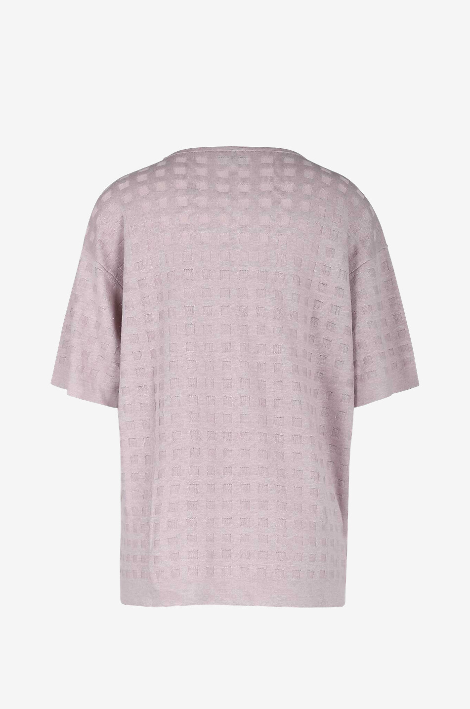 FEDELI Talia jacquard knit T-shirt Women LIGHT PURPLE 2