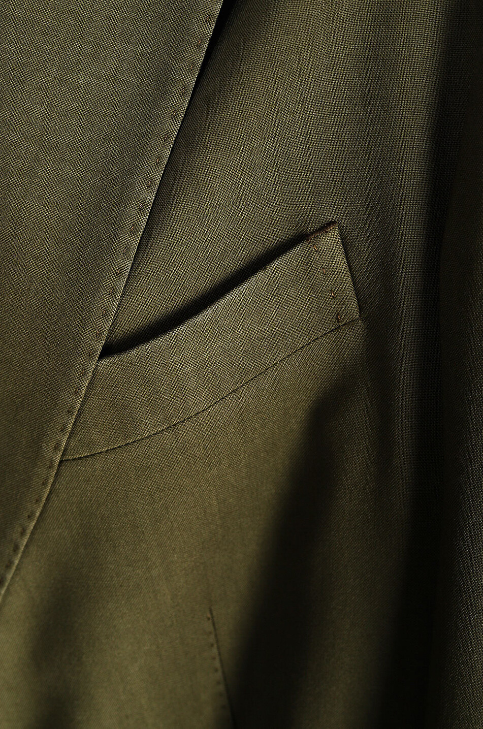 BOGLIOLI Single-breasted fitted virgin wool blazer Men MEDIUM GREEN 3