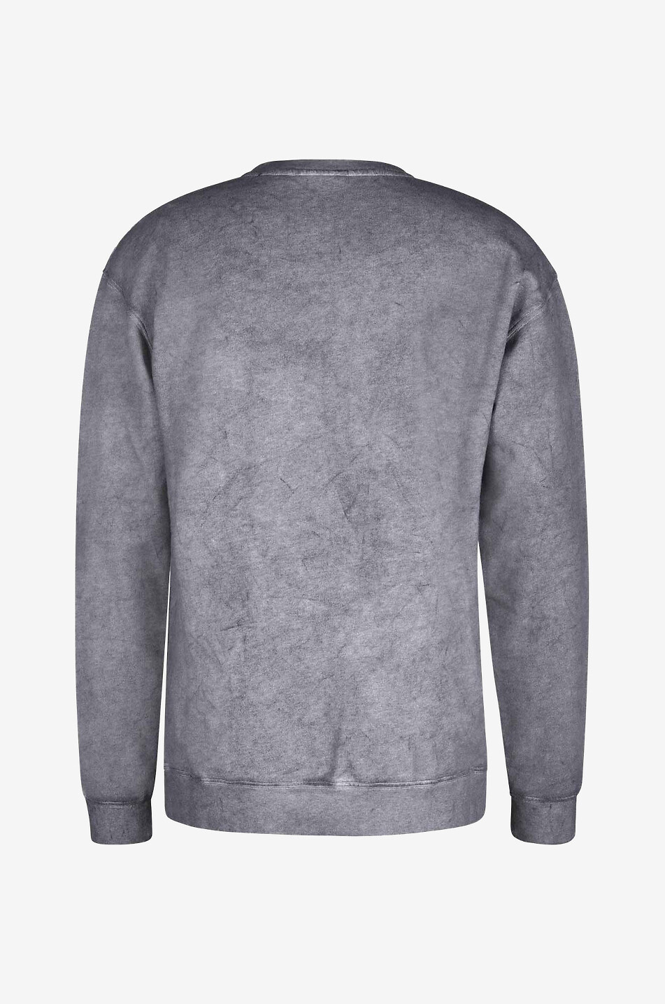 DONDUP Rundhalssweatshirt in Tie-Dye Optik Herren DUNKELGRAU 2