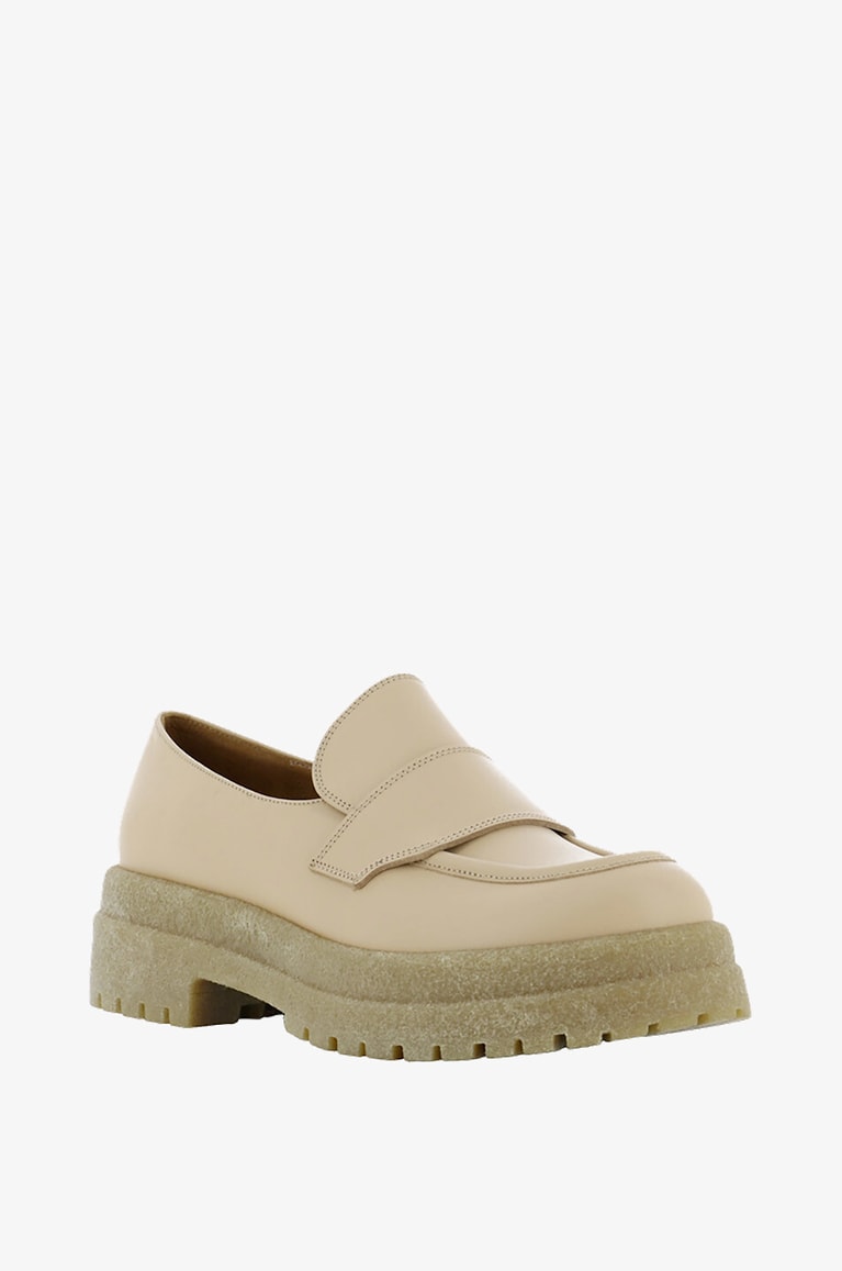 ATP ATELIER Mokassins aus Kalbsleder Voghera Damen BEIGE 1