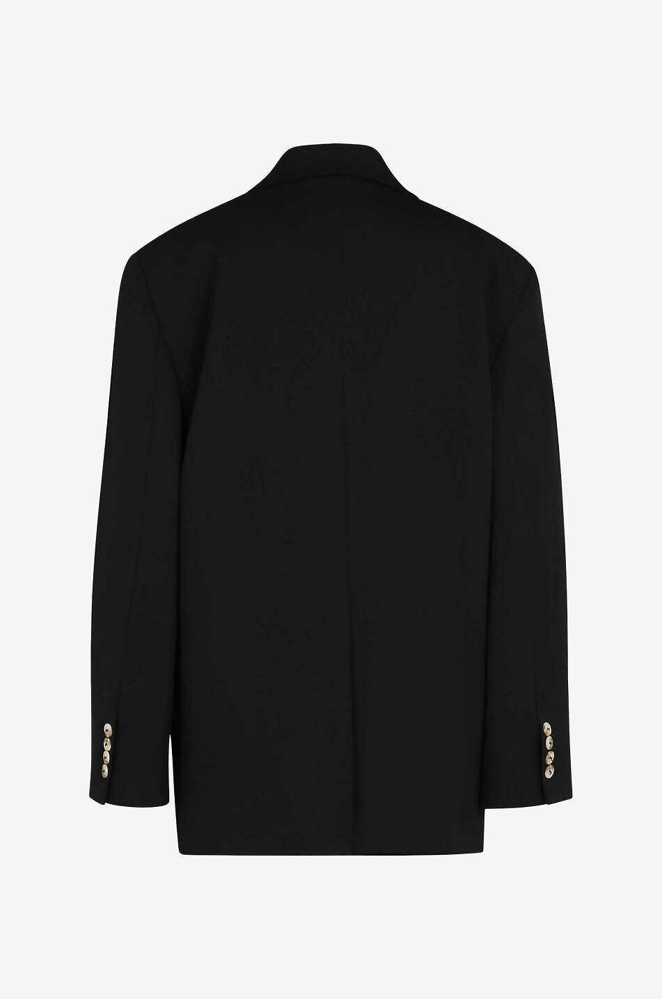 LOULOU STUDIO Blazer aus Wolle Harat Damen SCHWARZ 2