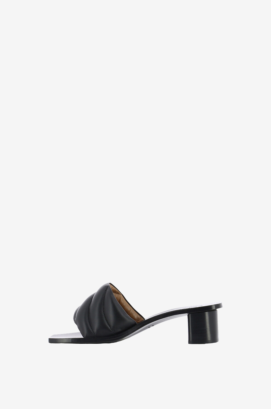ATP ATELIER Covo nappa leather heeled sandals Women BLACK 3