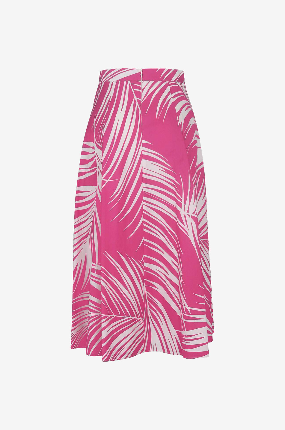 MAX MARA STUDIO Panaro printed poplin pleated midi skirt Women PINK 2