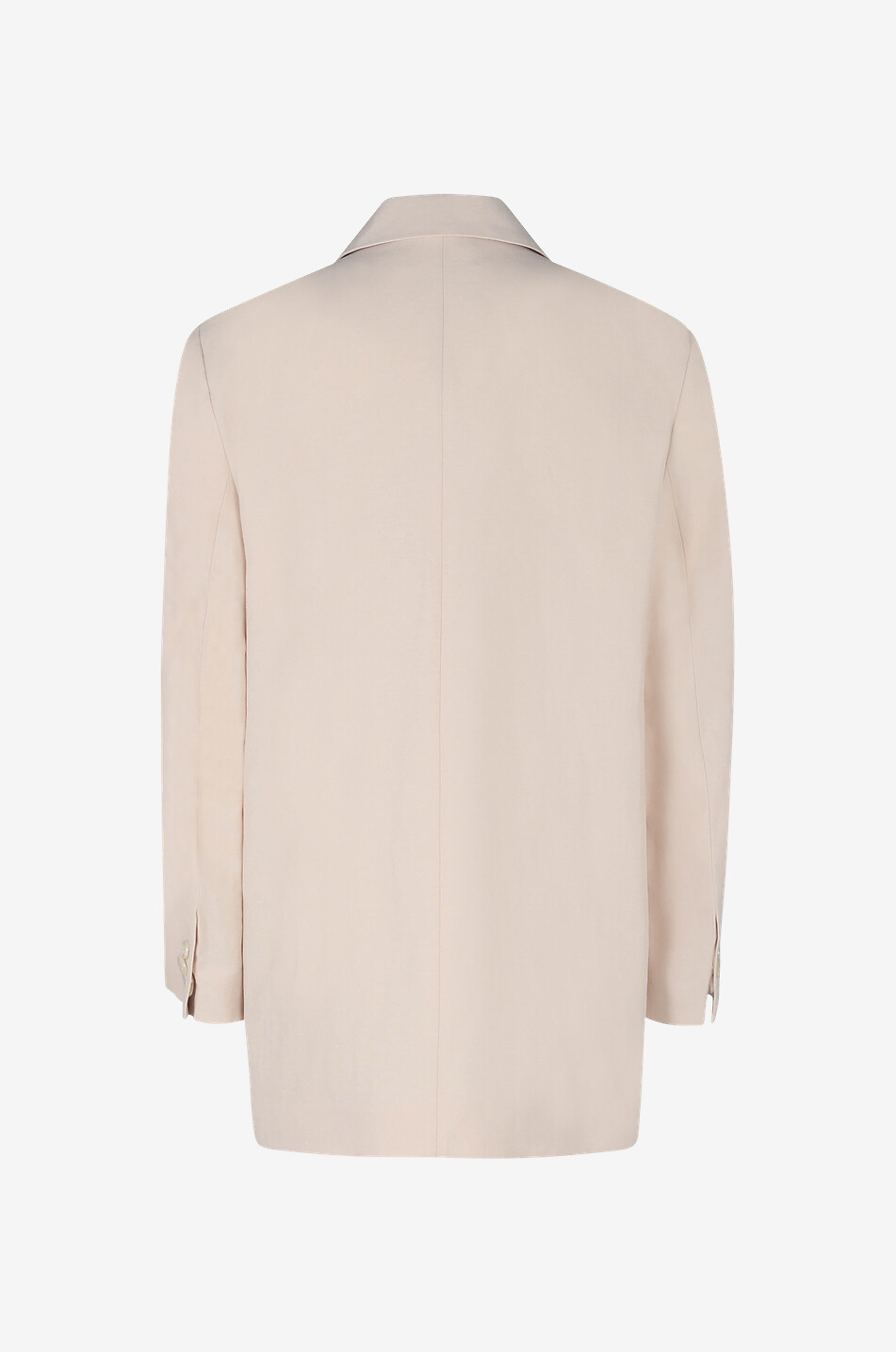 DOROTHEE SCHUMACHER Gerader zweireihiger Leinenmix-Blazer Damen Hellbeige 2
