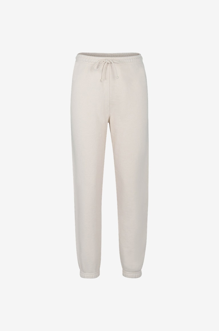 AMERICAN VINTAGE Zutabay cotton jogging bottoms Women Light beige 1