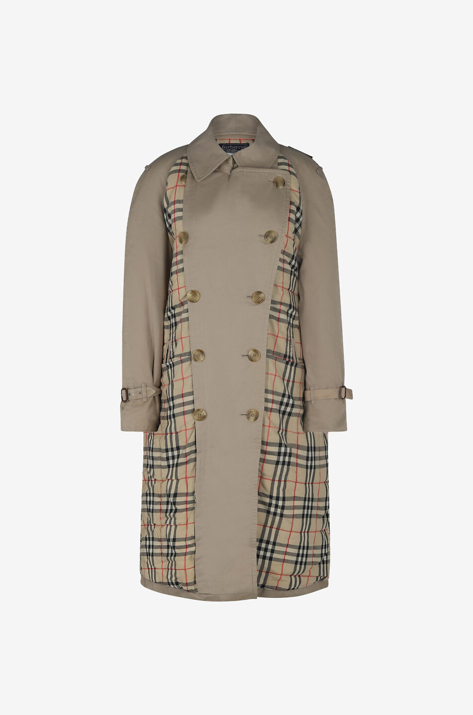 1/OFF PARIS Trenchcoat aus recyceltem Material (Re-)invented The Iconic Burberry Trench Inside Damen BEIGE 1