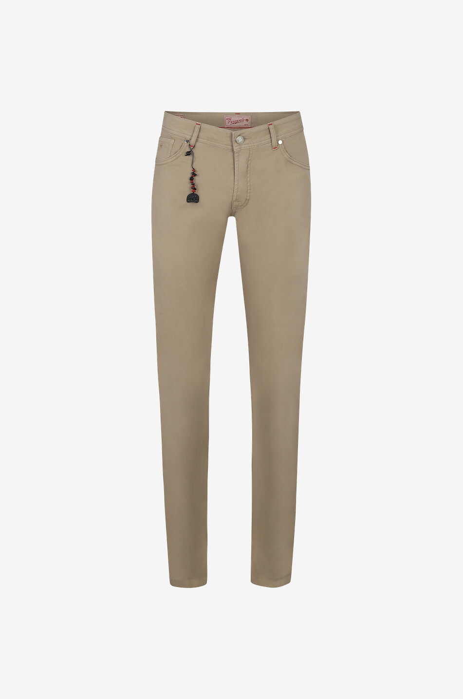 Jean slim en coton et soie Nerano