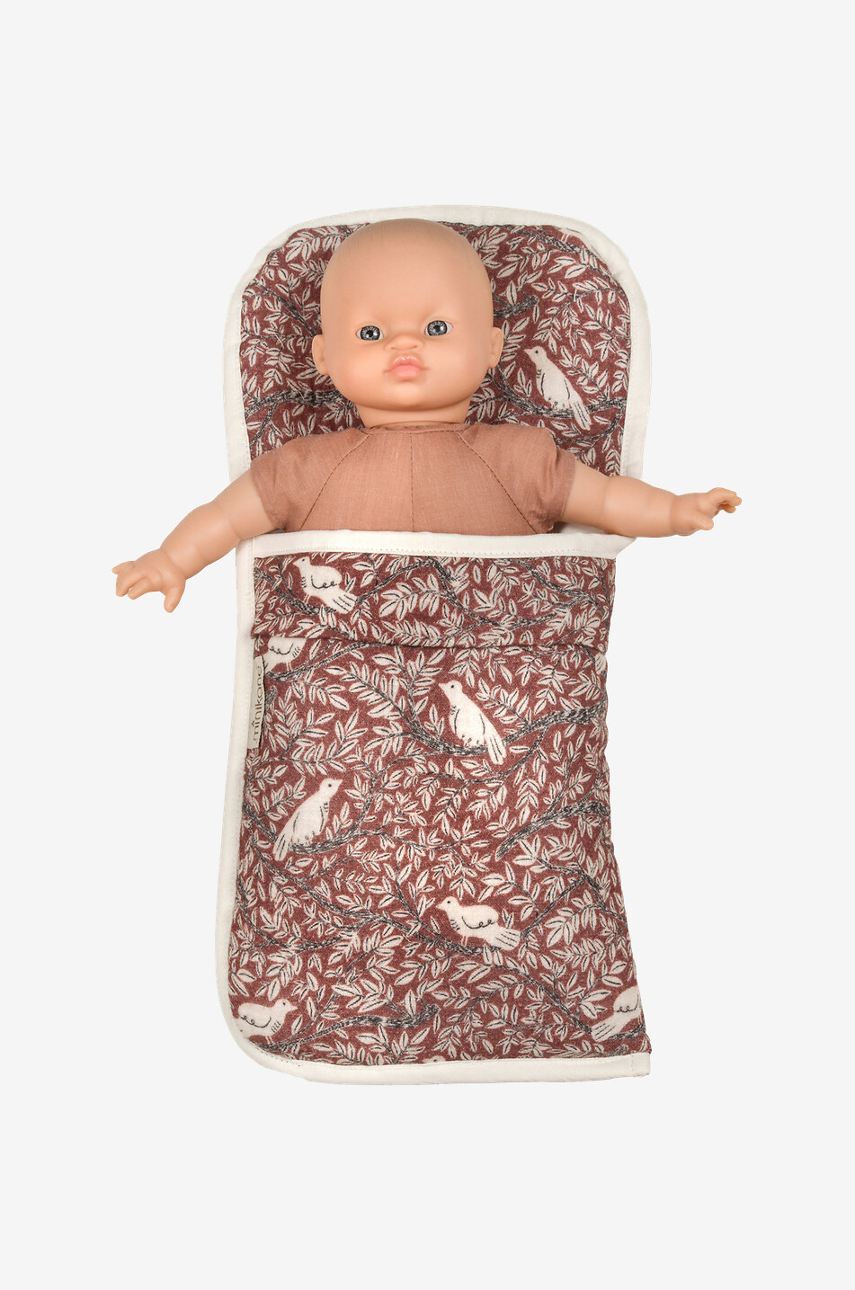 MINIKANE Puppenschlafsack Babies Colombe Baby DUNKELVIOLETT 1