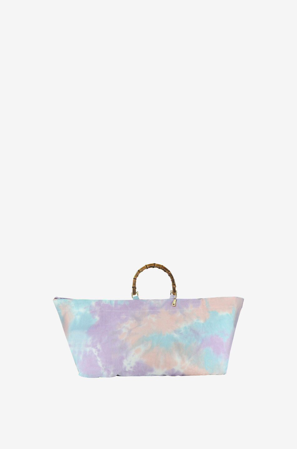 LA MILANESA Tie-Dye cotton tote bag Women PINK 3