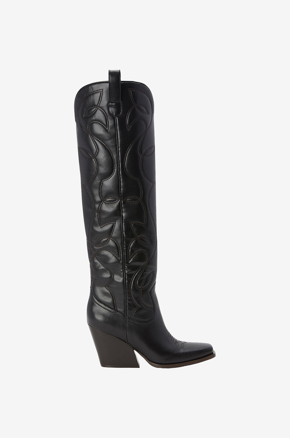 Absatzstiefel aus Kunstleder Cowboy Cloudy