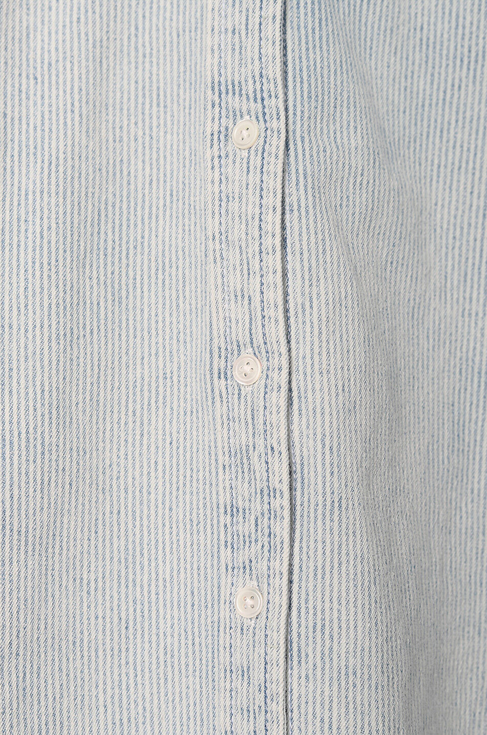 FRAME Baumwollhemd The Beach Damen HELLBLAU 3