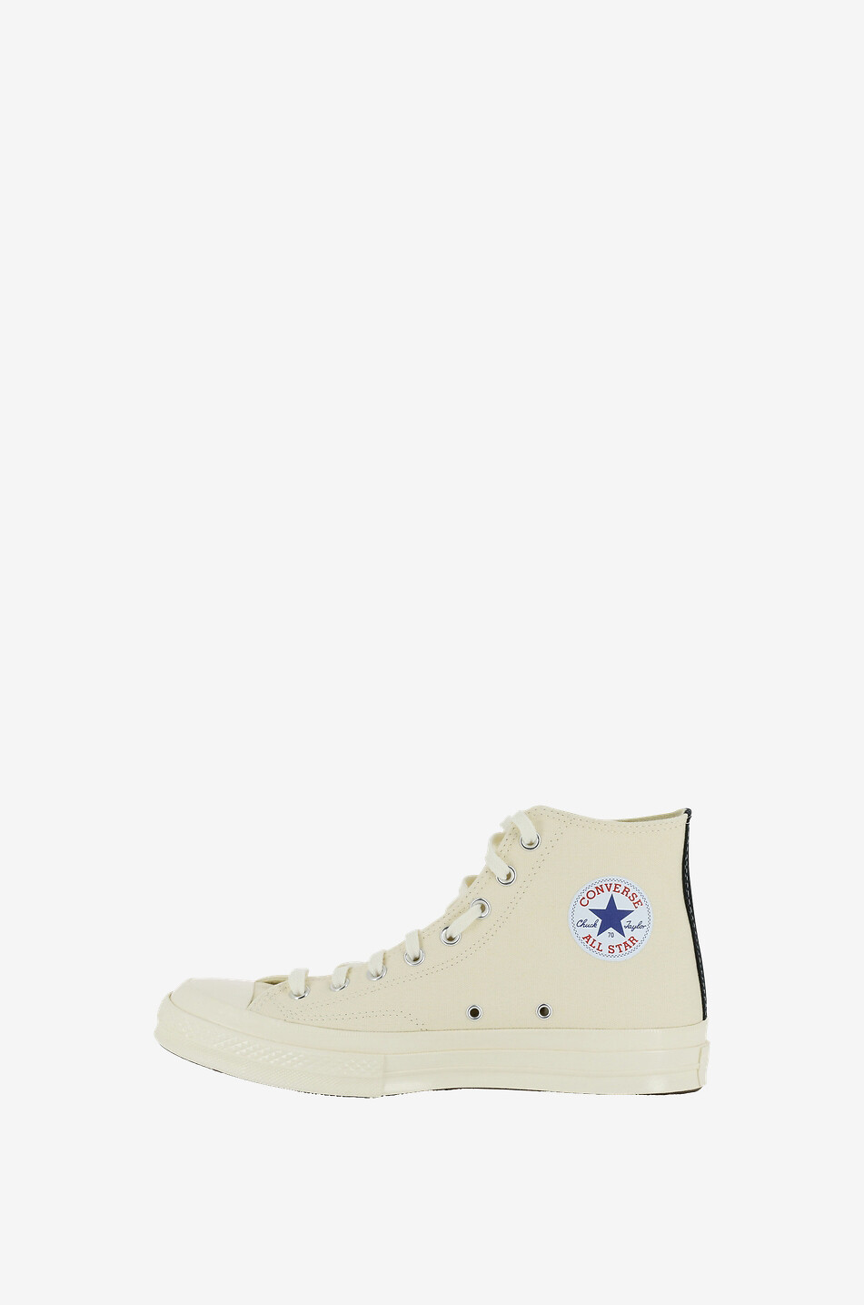 COMME DES GARCONS PLAY Chuck 70 Play high-top canvas sneakers Men WHITE 3