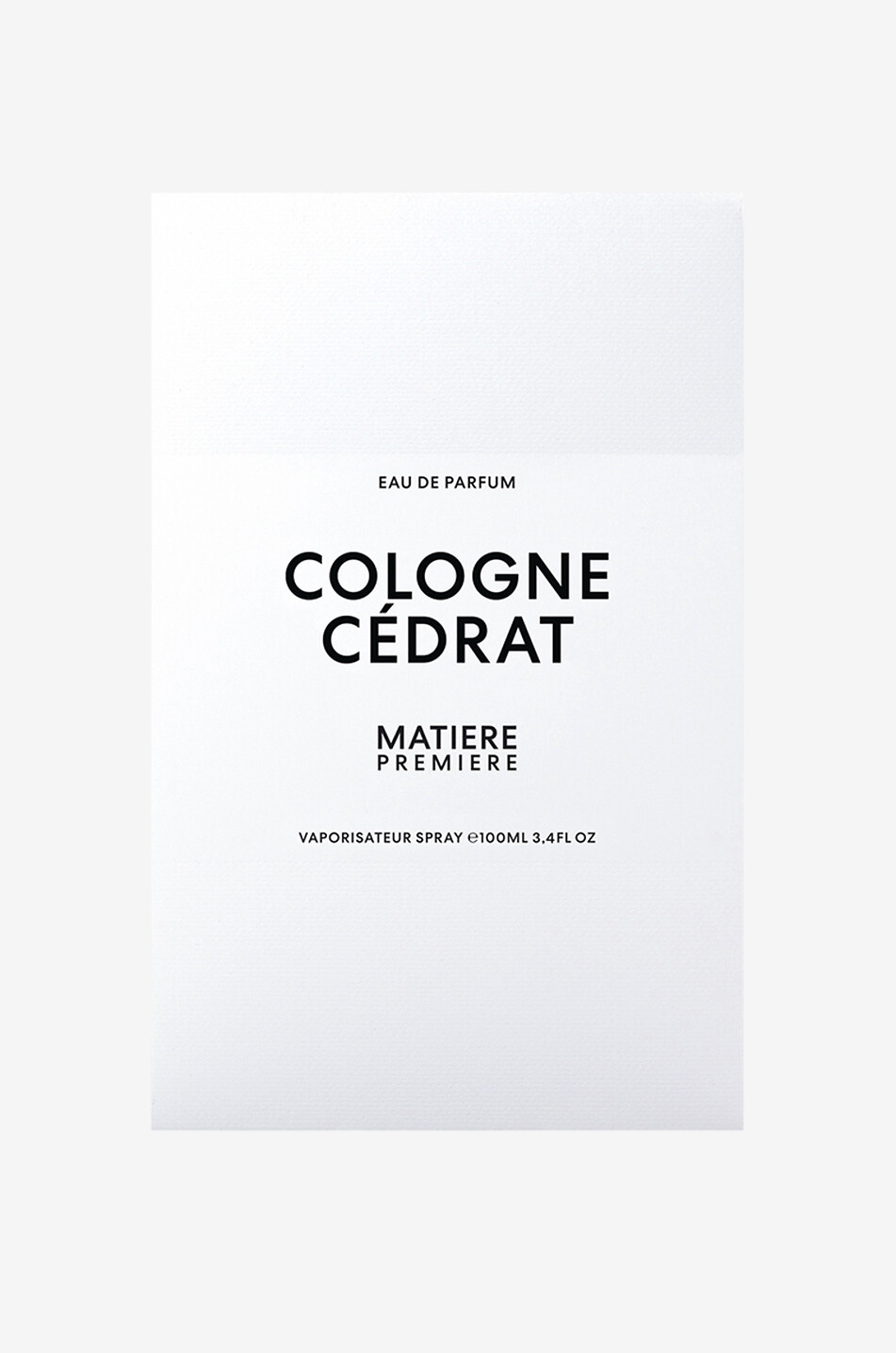 MATIERE PREMIERE Eau de parfum Cologne Cédrat - 100 ml Unisexe Incolore 2