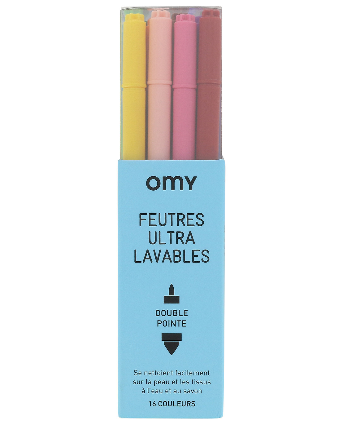 OMY Ultra-washable felt-tips Baby MULTI COLOURED 1