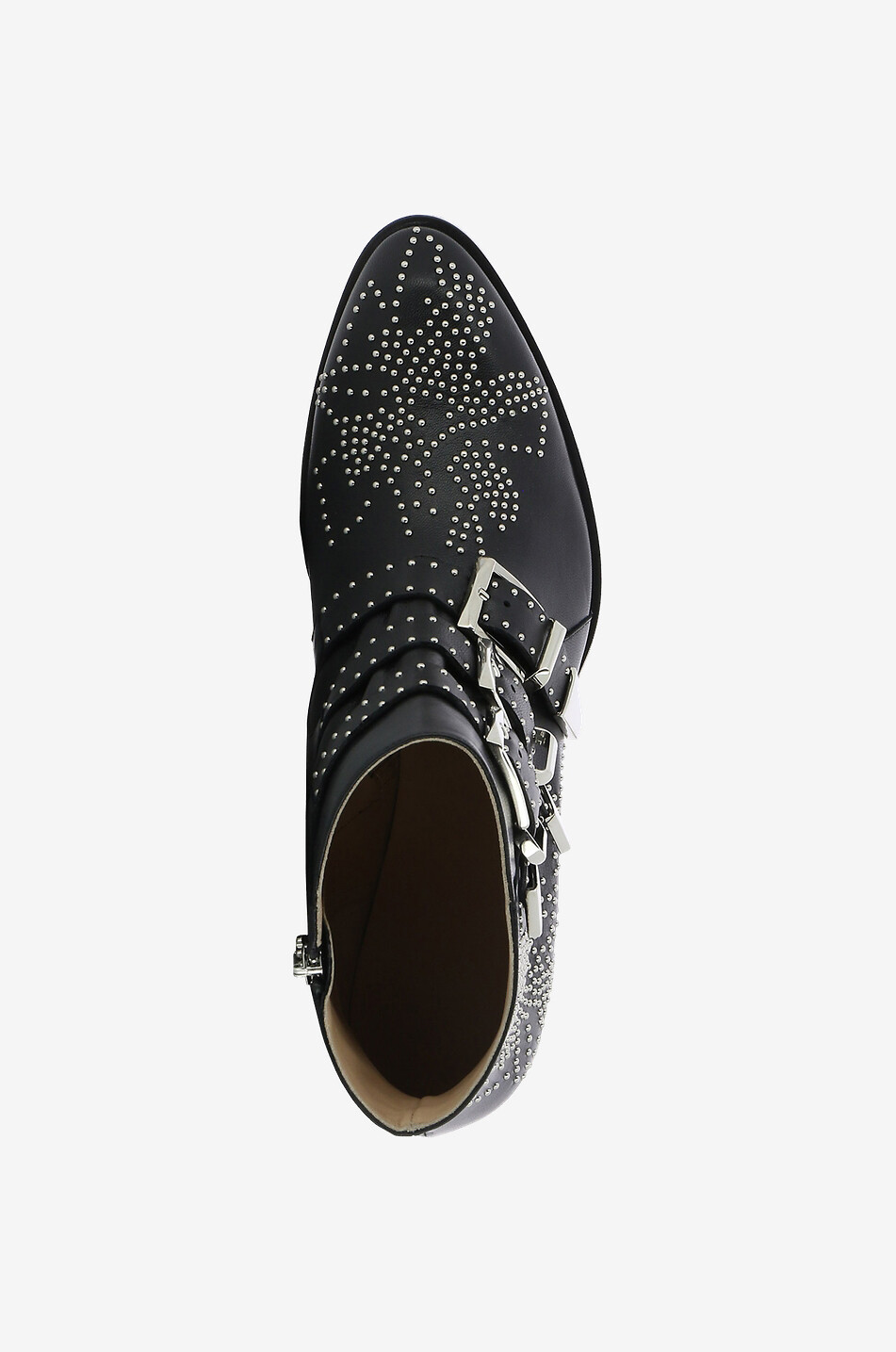 CHLOE Bottines en cuir de veau à clous Susanna 45 Femme NOIR 5