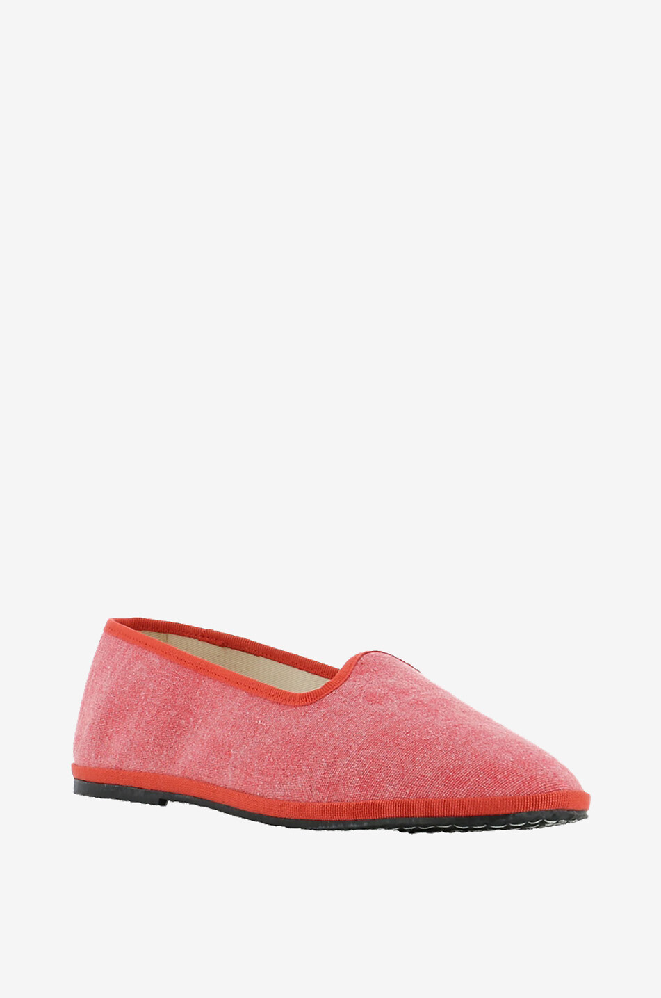 Cotton friulane slippers