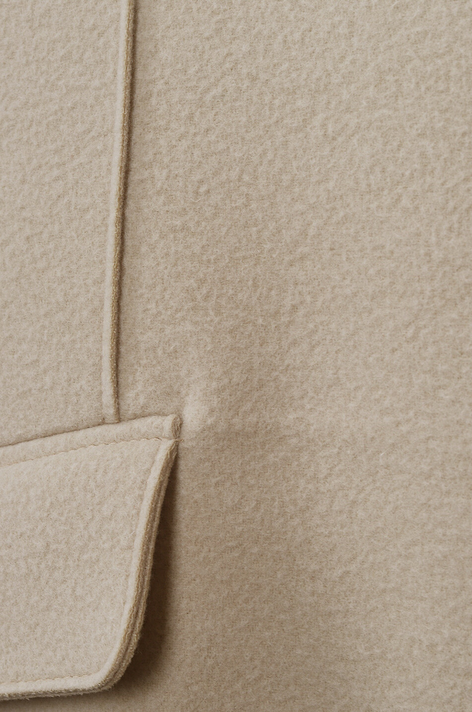 MM6 Kurzes Kleid aus Schurwolle Damen BEIGE 3