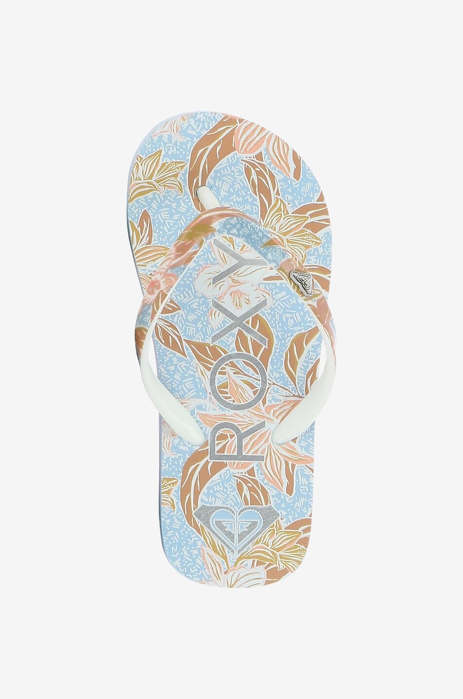 ROXY Pebbles girls' rubber flip-flops Unisex MULTI COLOURED 5