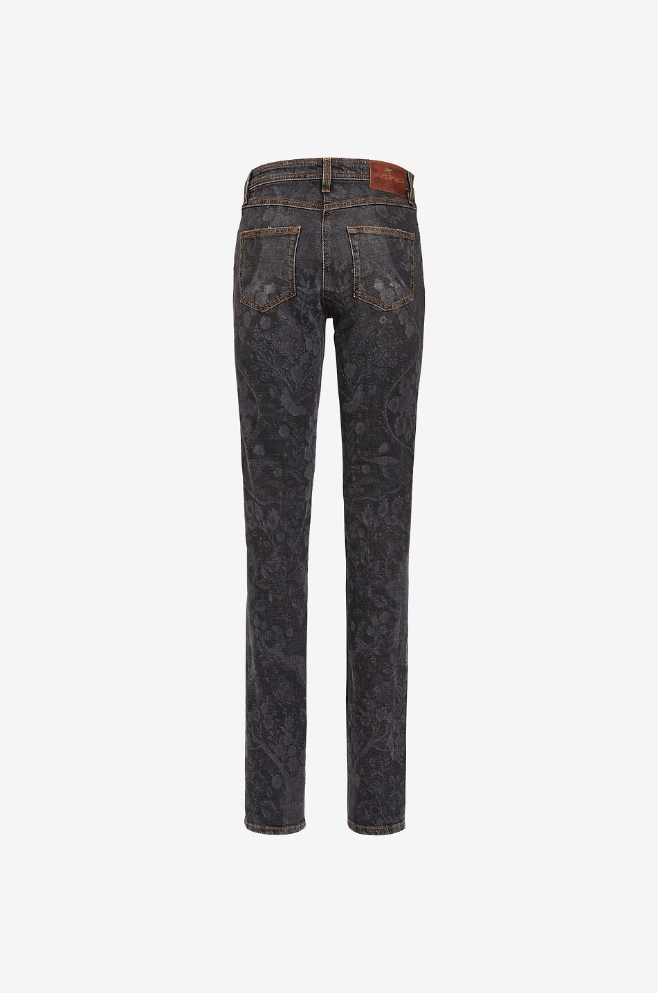 Skinny-Fit-Jeans mit mythologischen Motiven