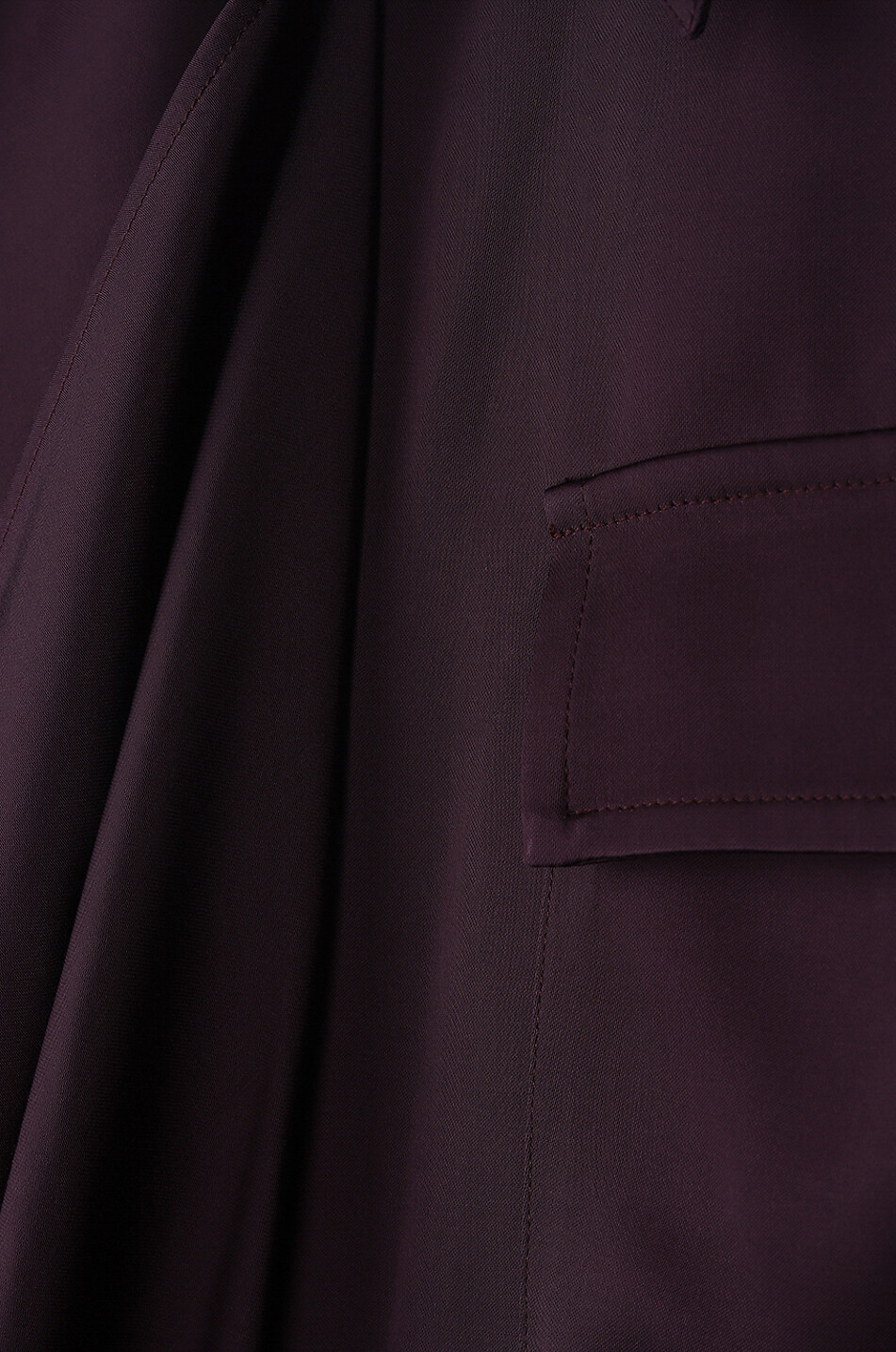 Langärmelige Bluse aus Viskose