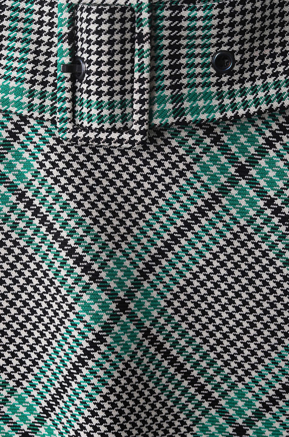 DOROTHEE SCHUMACHER Halblanger Rock aus Schurwolle Modern Heritage Damen GRÜN 3