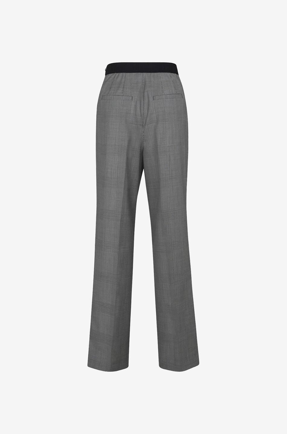 DOROTHEE SCHUMACHER Sporty Elegance glen check wide-leg trousers Women GREY 2