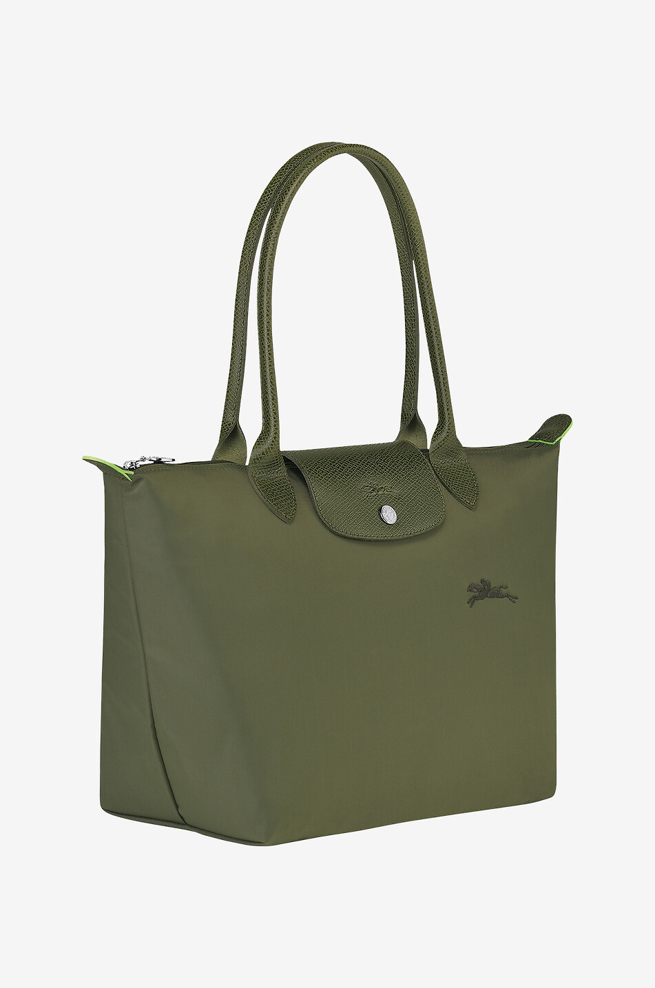 Le Pliage Green M Recycled canvas shopping bag LONGCHAMP Bongenie