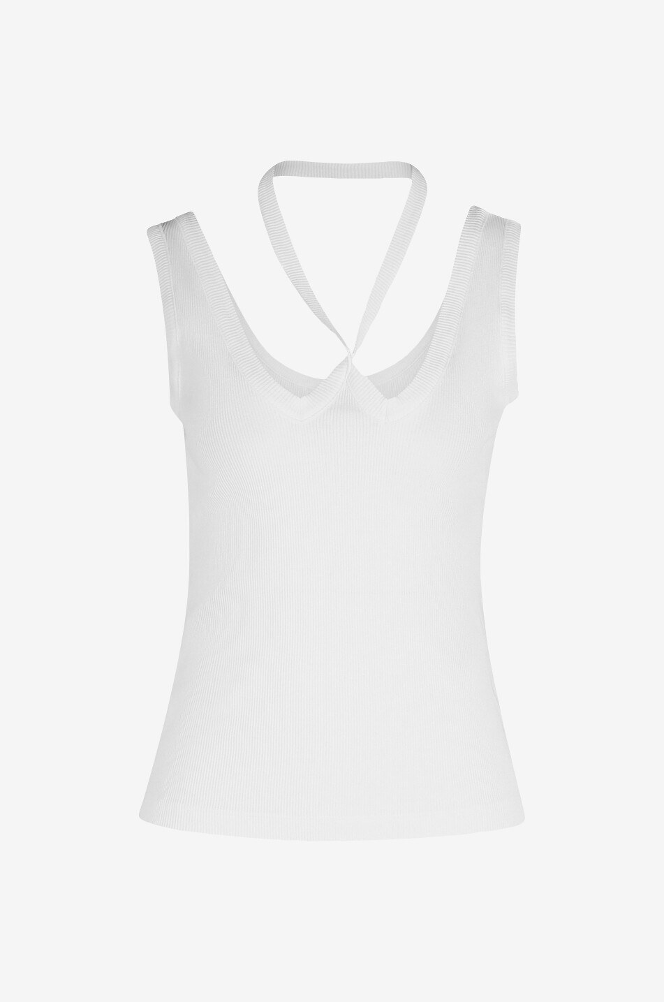 Sleeveless cotton top