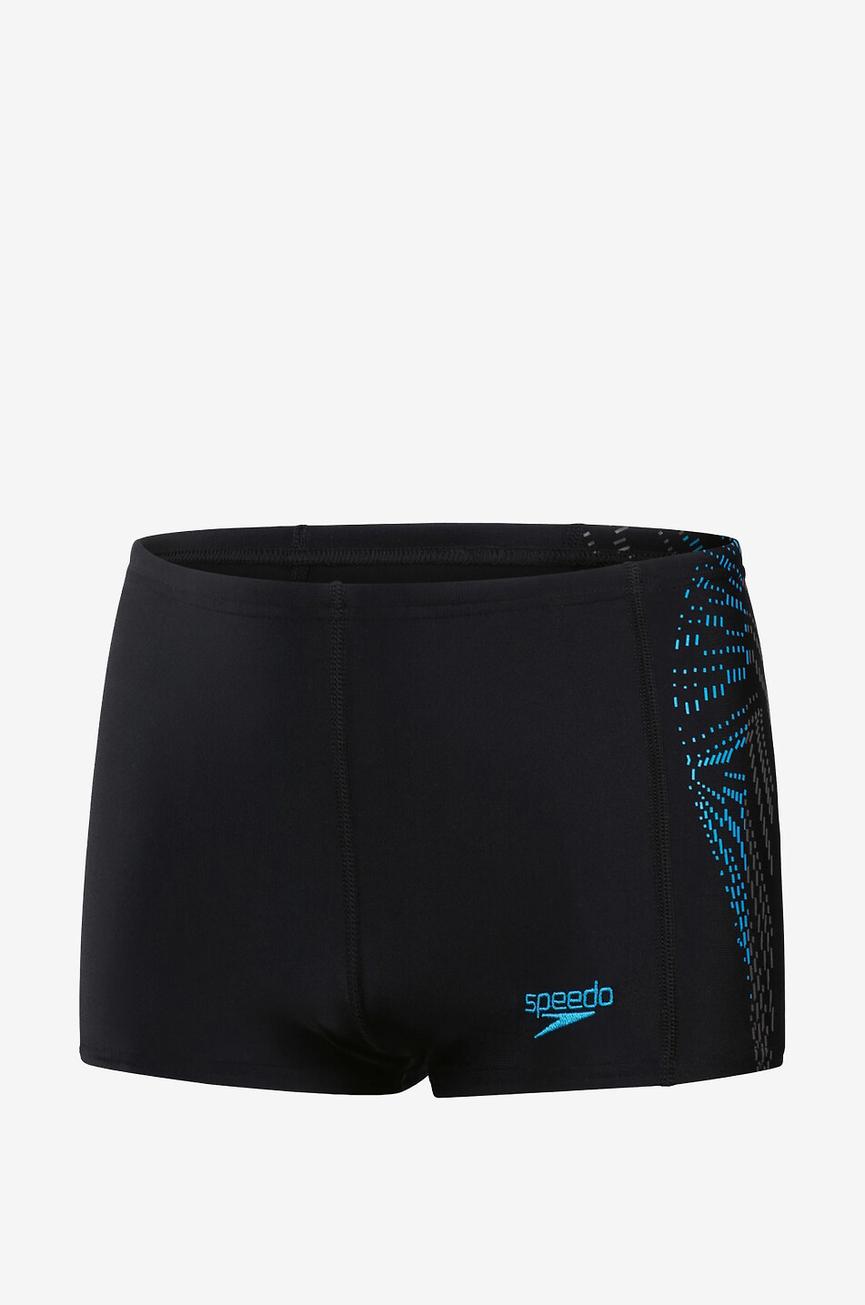 SPEEDO Jungen-Badeshorts Plastisol Placement Aquashort Unisex SCHWARZ 1
