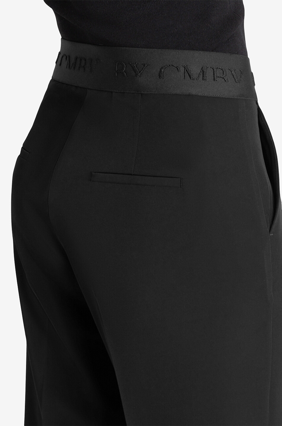CAMBIO Gerade Hose Ava Damen SCHWARZ 10