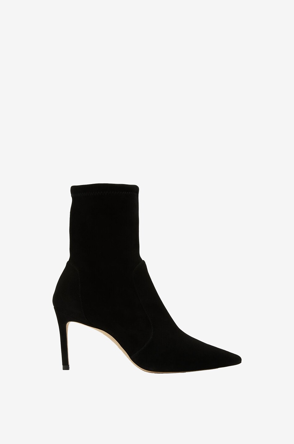 STUART WEITZMAN Bottines en cuir stretch Stuart 85 Femme NOIR 2