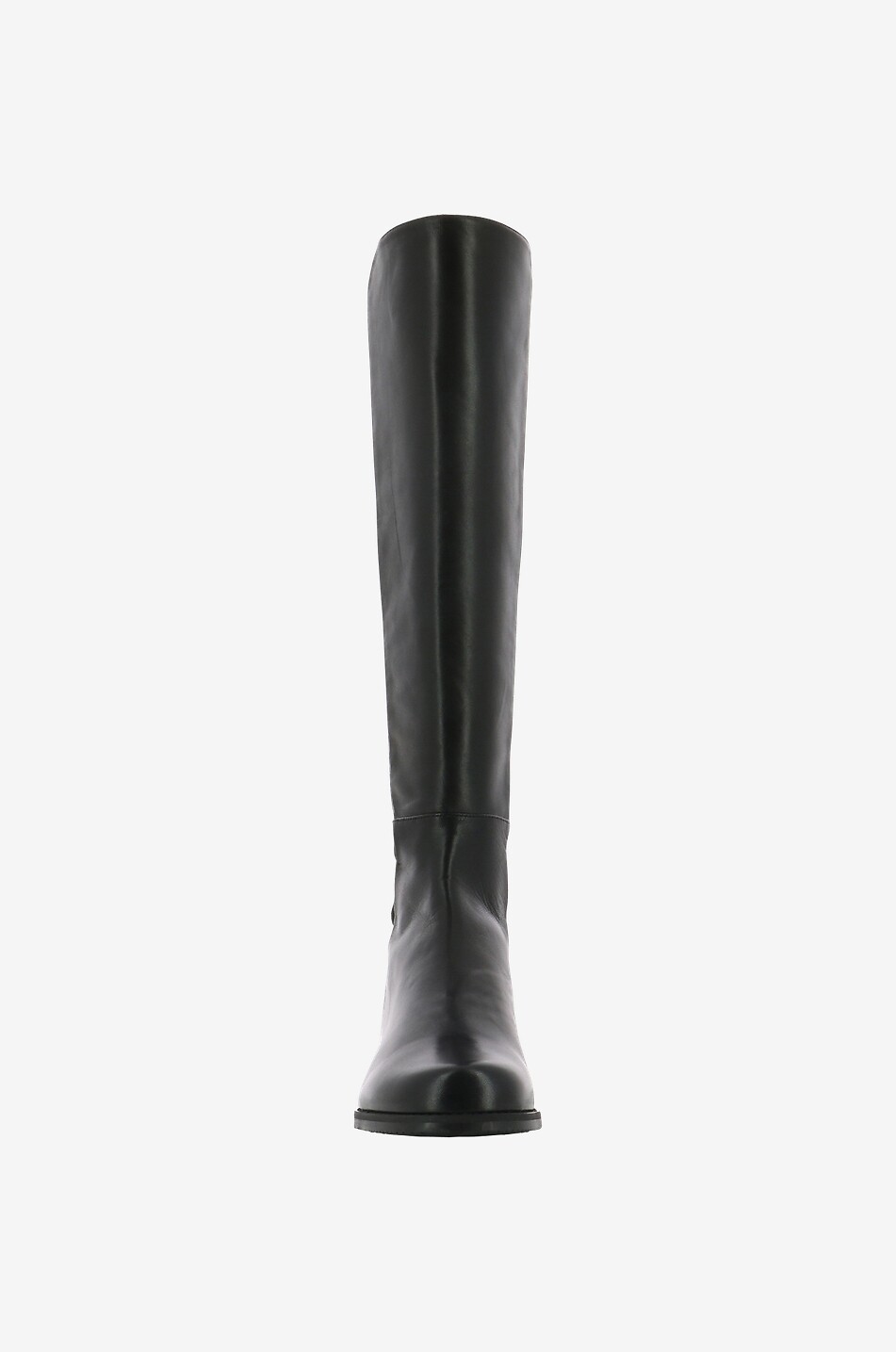 STUART WEITZMAN Bottes plates en cuir et tissu Halfnhalf Femme NOIR 2