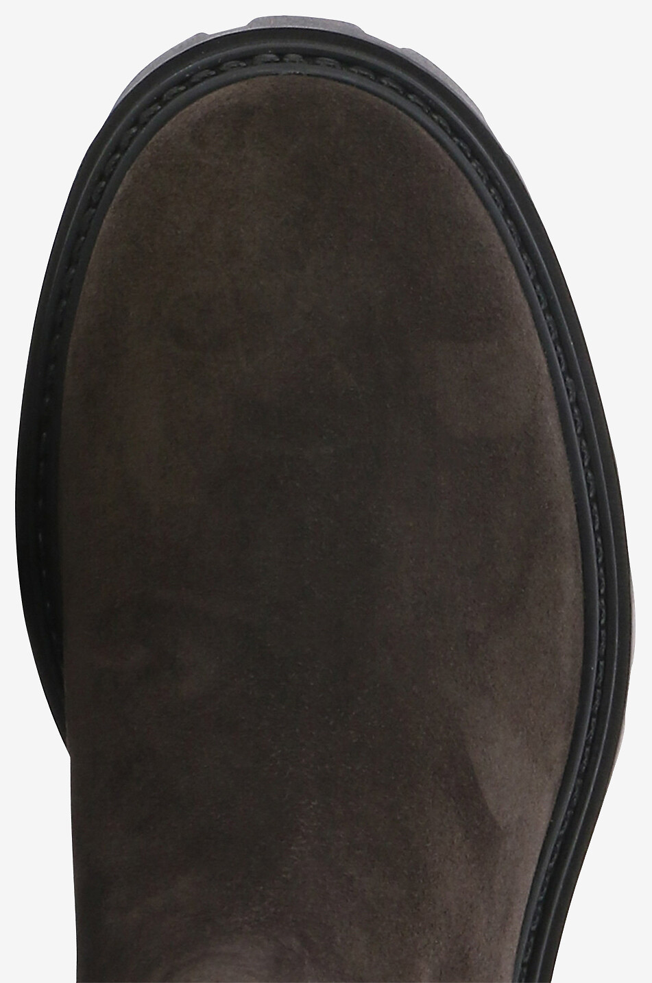 Bottines en cuir velours Chelsea