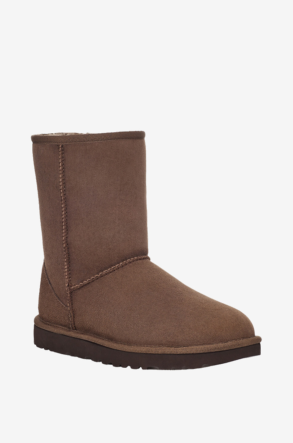 Bottines en daim et peau lainée Classic Short II