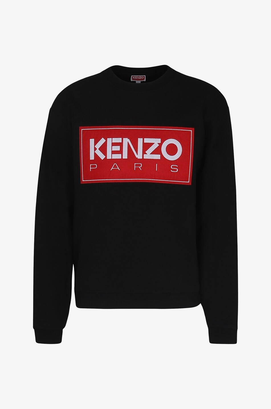 KENZO Patch cotton sweatshirt